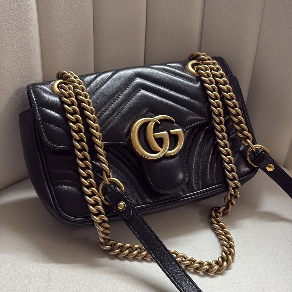 Gucci GG Marmont small shoulder bag - Picture 13 of 14